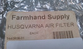 HUSQVARNA 544080801 AIR FILTER, 445 AND 450, LOT OF 2 - $19.95