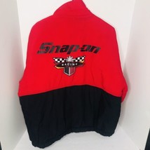 Vintage Snap-On Tools Racing Swingster Puffer Jacket Coat Mens Large Mad... - $98.95