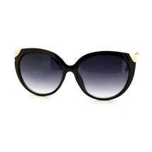 Grande Gafas de Sol Moda Mujer Redondo Cateye Marco UV 400 - £8.05 GBP