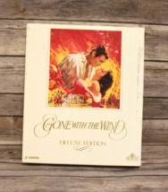 VINTAGE GONE WITH THE WIND VHS DELUXE EDITION BOX SET EXCELLENT CONDITION - £23.64 GBP