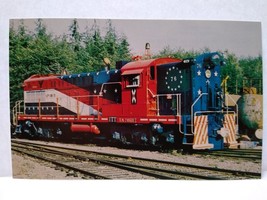 Railroad Postcard Train Locomotive Rayonier Railway Line Spirit Of 76 Patriotic - £6.32 GBP