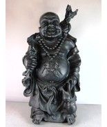 Decorative Vintage Antique Chinese Clay Buddha Statue E902 - $373.53 CAD