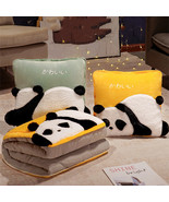 Cute Cartoon Panda Pillow Blanket Dual-use - £26.02 GBP