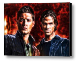 Supernatural Sam and Dean Framed Magical 9X11 Art Print Limited Edition w/COA - £14.95 GBP