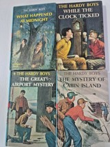 Vintage Hardy boys books 8 9 10 11 Franklin w Dixon hardcover mystery lot of 4 - £21.67 GBP