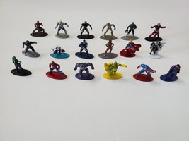 Jada DC Marvel Nano Metalfigs Mini-Figures Die-Cast Metal - Lot of 18 #3 - £14.30 GBP