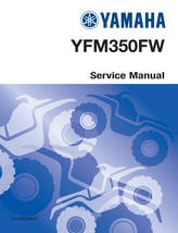 Yamaha Big Bear 350 4WD 1993 1994 1995 B-grade Service Manual LIT-11616-FM-37 - £31.25 GBP