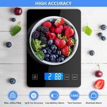 Nicewell Food Scale Digital Weight Grams And Oz, 22Lb Kitchen Scale For Cooking - £11.86 GBP
