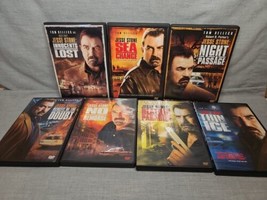 Lot of 7 Tom Selleck as Jesse Stone Movie DVDs: Thin Ice, Innocents Lost, Sea Ch - £22.41 GBP