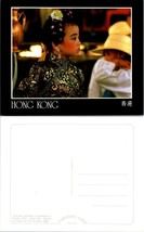 China Hong Kong Little Girl in Cheung Chau Island Bun Festival Vintage Postcard - £7.49 GBP