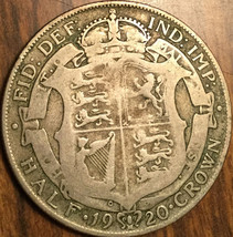 1920 Uk Gb Great Britain Silver Half Crown Coin - £8.03 GBP