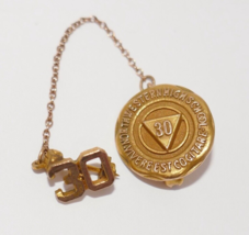 Northwestern High School 30 Vivere Est Cogitare 10k Gold Pin - $79.99