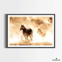 Premium Art Print Horses in Watercolors, by Dreamframer Art - £31.32 GBP+