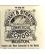Bryant &amp; Stratton Commercial College 1894 Advertisement Victorian 8 ADBN1jj - $19.99