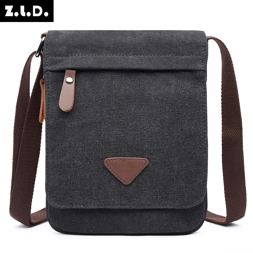 Der bags for men solid colors messenger strong fabric vintage style crossbody bags 2021 thumb200