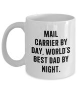 Funny Mail Carrier Gifts for Dad, World&#39;s Best Parent on Christmas, Uniq... - £13.61 GBP+