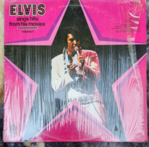 Elvis Presley &quot;Sings Hits From His Movies Vol. 1&quot; 1972 LP Vinyl - £3.75 GBP
