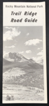 1970s Rocky Mountain National Park Trail Ridge Road Guide CO Colorado Brochure - £7.44 GBP