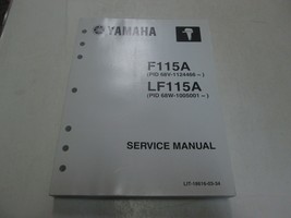 2012 Yamaha Marine F115A LF115A Service Repair Shop Workshop Manual New - £144.25 GBP