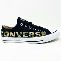 Converse Chuck Taylor All Star Ox Camo Black Logo Mens 4 Womens 6 Shoes 166234F - £35.88 GBP