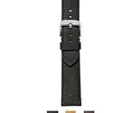 Morellato Bernini Genuine Nubuck Leather Watch Strap - Black - 18mm - Ch... - $42.95