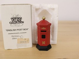 Department 56 Heritage Village Collection English Post Box # 5805-0 - £7.06 GBP