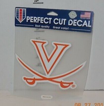 Wincraft Virginia Cavaliers Perfect Cut Decal NCAA College - £7.69 GBP