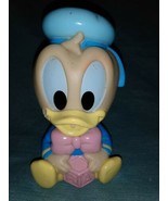 Vintage 1984 Shelcore Walt Disney Baby Donald Duck Rubber Squeaky Toy - £9.20 GBP
