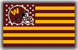 Washington Commanders Football Team US Flag 90x150cm3x5ft Best Banner - £11.17 GBP