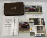 2017 Jeep Cherokee Owners Manual Handbook Set with Case OEM E03B41027 - $34.64