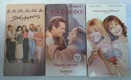 Lot Of 3 feel good  VHS Movies ,steel magnolias ,  the banger sisters an... - £4.60 GBP