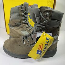 Belleville 610ST USAF Tactical Combat Boots Steel Toe Sage Mens Sz 8W New - €77,37 EUR