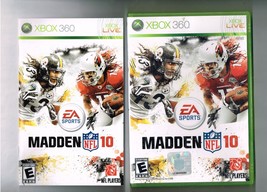 EA Sports Madden NFL 10 Xbox 360 video Game CIB - £15.19 GBP