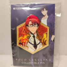 Solo Leveling Choi Jong In Enamel Pin Official Anime Collectible Figure Badge - £11.32 GBP