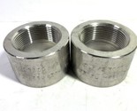 2-Half Coupling 2-1/2 Inch Threaded X Weld 3000# 316 Stainless Steel AST... - $34.75