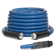 50Ft 5/8&quot; Heavy Duty Garden Hose Lightweight Not for Drinking Water &amp; Nozzle NEW - £34.27 GBP+