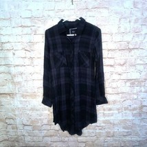 Rails Bianca Long Sleeve Plaid Shirtdress Size XS - $29.69