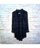Rails Bianca Long Sleeve Plaid Shirtdress Size XS - $549.54 MXN