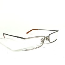 Fossil MATRIX OF4009 040 Eyeglasses Frames Silver Rectangular Half Rim 4... - $37.22