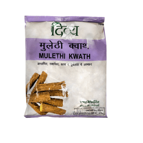 Patanjali Divya MULETHI KWATH Original 100GM FREE SHIP - $11.75