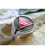 SPECIAL OFFER - SIZE 10 VIGIL OF HONOR  SILVER STEEL PIN PATCH D78 - $49.88 CAD