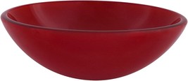 Novatto Rosso Double Layer Glass Vessel Sink - £151.07 GBP