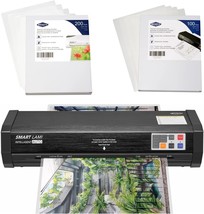 Sinchi Laminator &amp; 3 Mil 200 Pack &amp; 5 Mil 100 Pack Laminating Sheets - £247.22 GBP