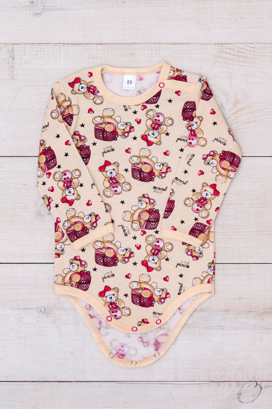 Long-Sleeved Bodysuit for Girls – Comfortable Fit &amp; Gentle Material, Dem... - $14.05+
