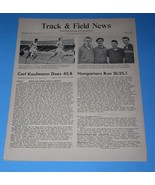 Carl Kaufmann Gerhard Jeitner Track &amp; Field News Magazine Vintage Octobe... - $570.99 MXN