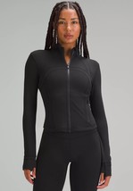 LULULEMON DEFINE CROPPED JACKET NULU~BLACK~0-2 4 6 8~10~12-14~NWT~USPS SHIP - £131.85 GBP