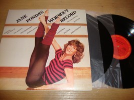 Jane Fonda&#39;s Workout Record - Double LP Record  EX EX EX - £5.33 GBP