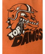 Cleveland Browns Elf &quot;Top Dawgs&quot;  Football T Shirt XL Single Stitch Vtg - £24.58 GBP