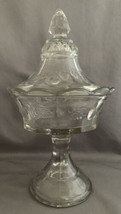 Vintage Tiara Indiana Glass Footed Candy Dish Strawberry Pattern - $4.00