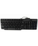 SynchroTech USB Wired Keyboard 104 Keys Smart Card Reader POS Comercial ... - $20.47